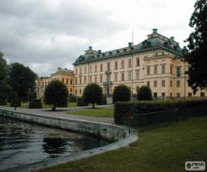пазл Дворец Дроттнингхольм, Дроттнингхольм, Швеция